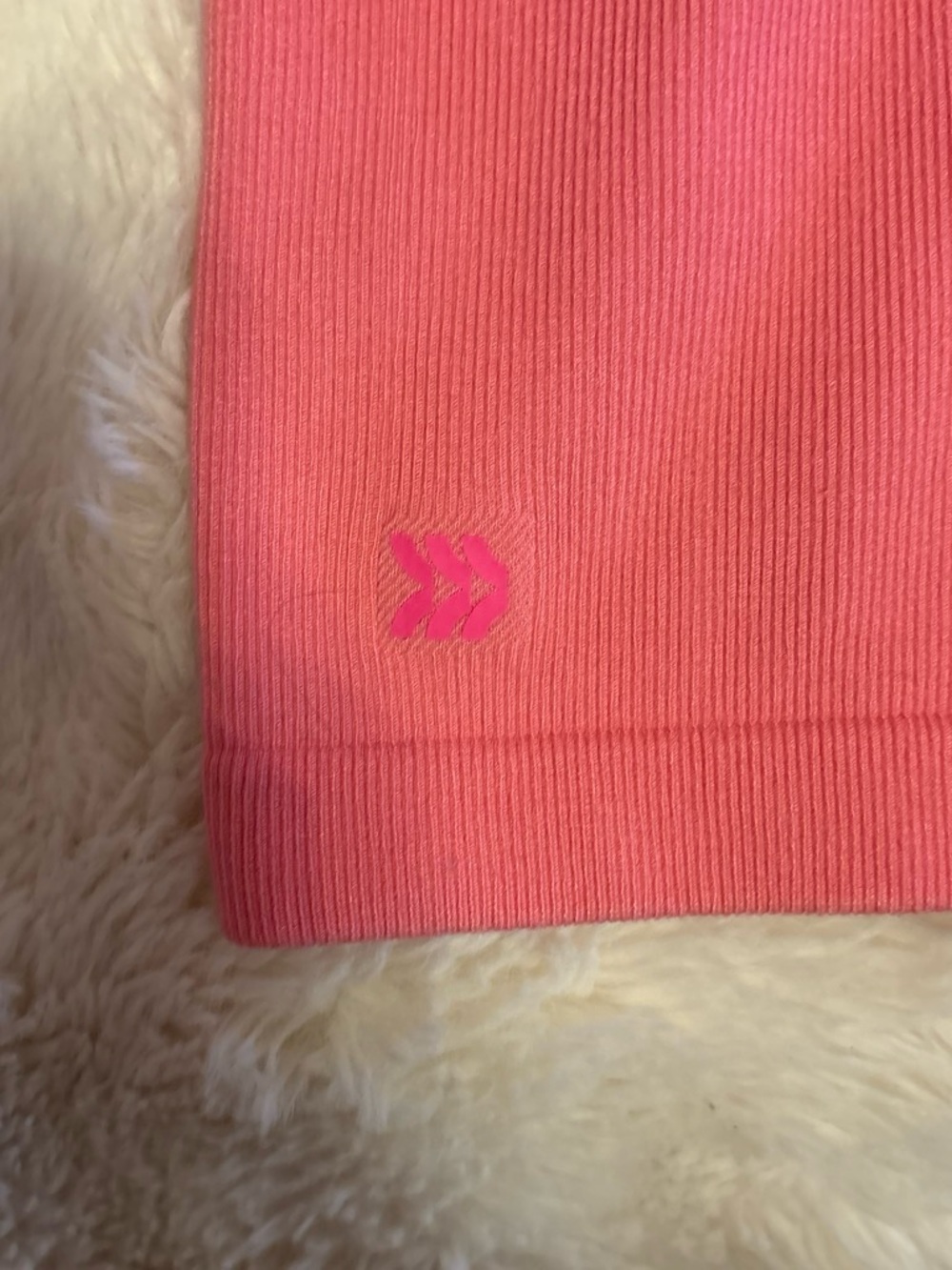 Target Pink Ribbed Racerback Tank Top - Picture 3 of 3